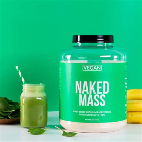 naked vegan mass|Vegan Weight Gainer Supplement 